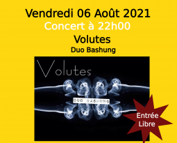 Volutes – Duo Bashung – le 06/08/21
